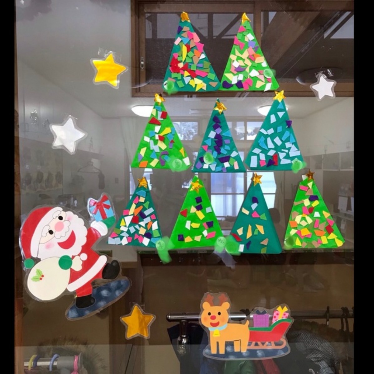 クリスマス制作第二椎の実子供の家