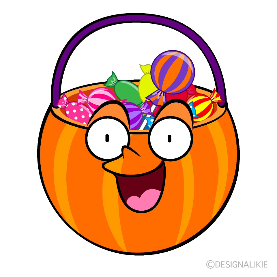 ハロウィンのお菓子のイラスト無料イラスト素材素材ラボ