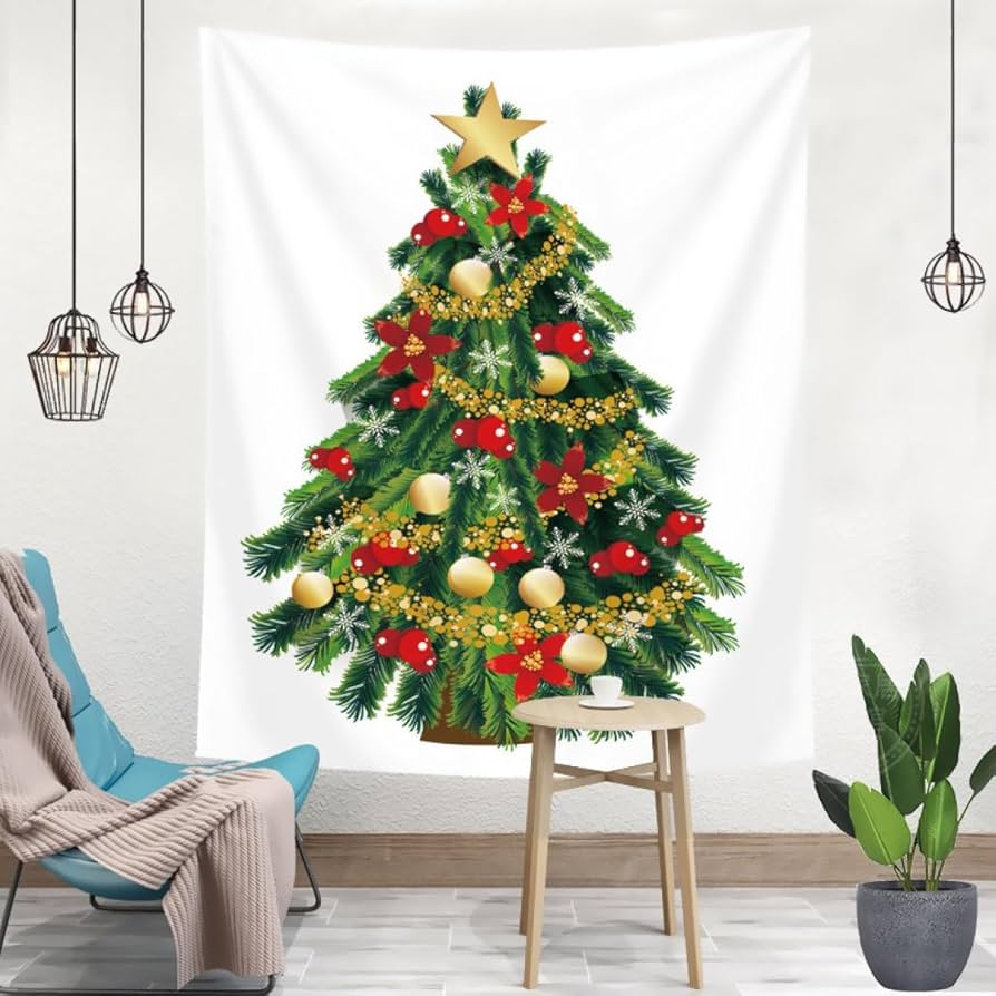 壁掛けだから気軽！クリスマスタペストリーおすすめ10選ハンドメイド、手作り通販・販売のCreema