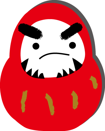 お正月素材の巳年の干支だるまのイラスト246324802- イメージマート