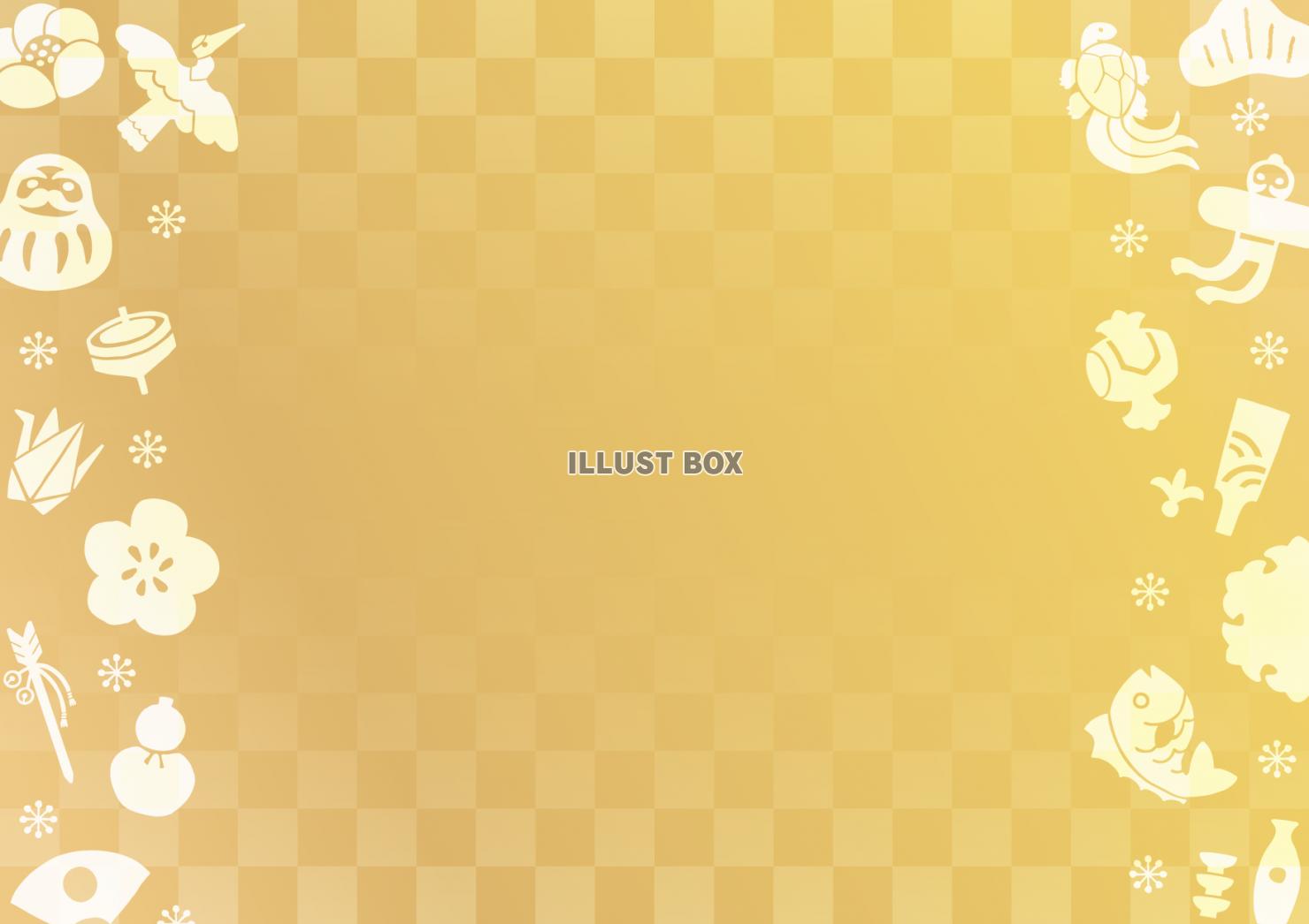 和柄背景素材正月向けのイラスト素材FYI04537168ストックフォトの Qlean Market キュリンマーケット