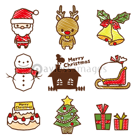 メリークリスマス Merry Christmas のかわいいロゴデザイン 手書き風のイラスト素材228147342- イメージマート