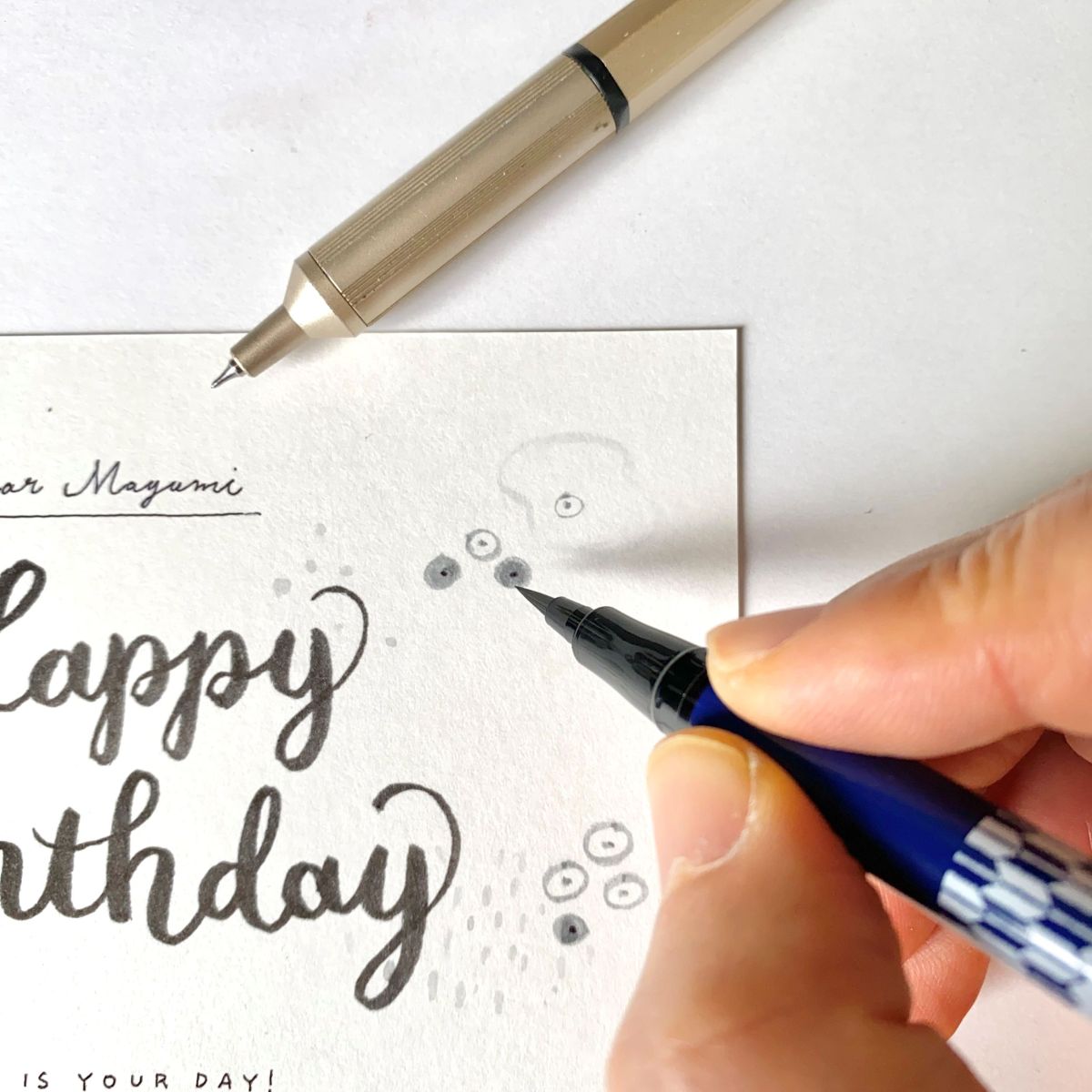 筆記体4 ☆ お誕生日 飾り バースデー ガーランド 雑貨・その他 cocoa* 通販 10552325Creema クリーマ