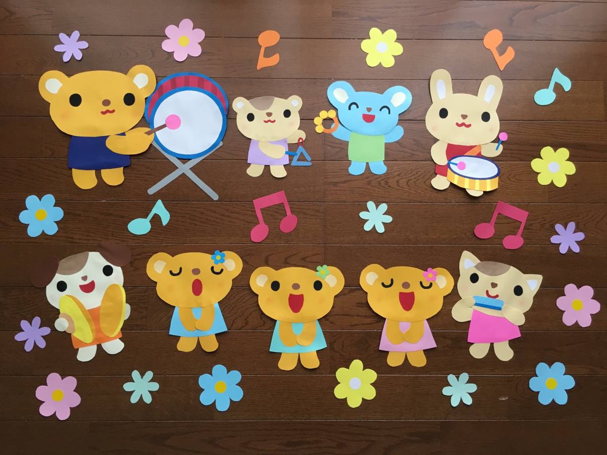 2月の壁面part3ひよこ親子教室