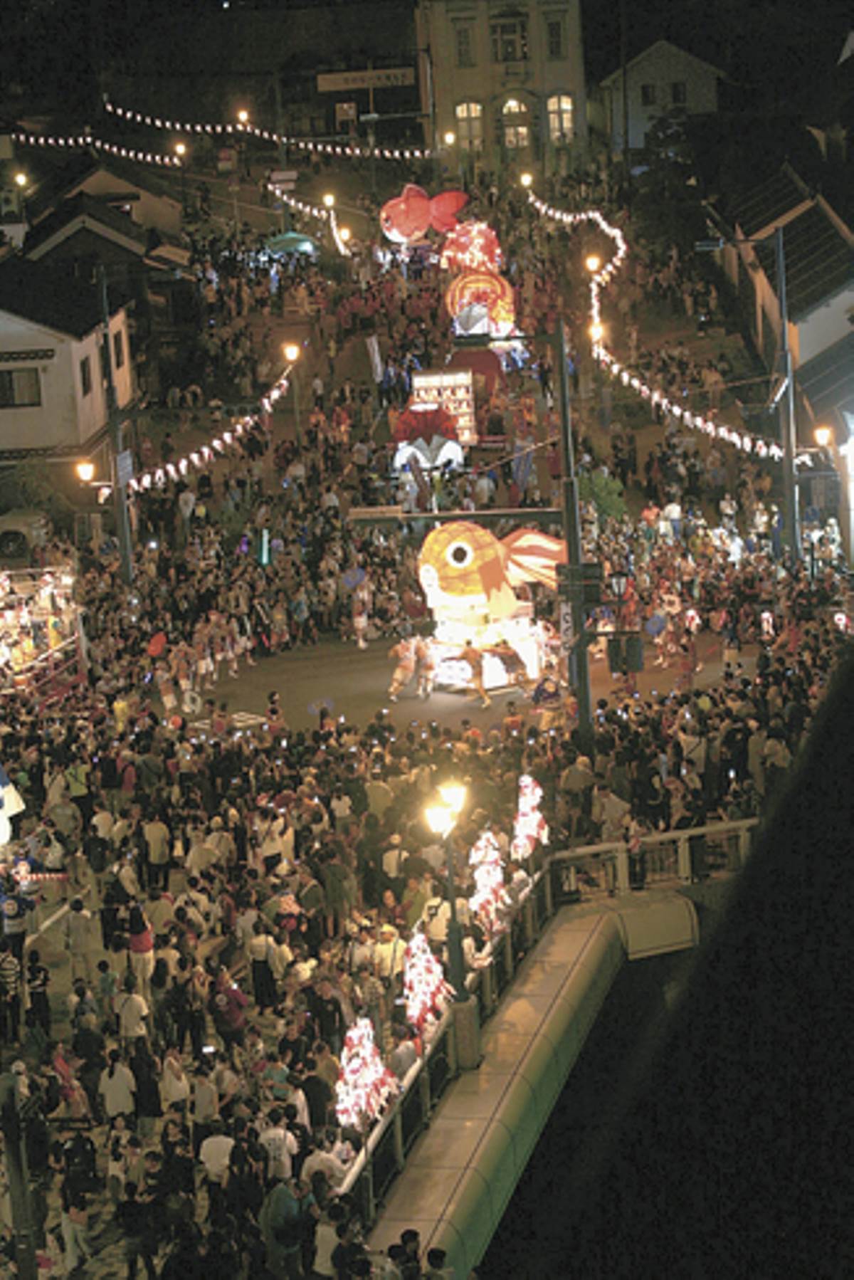 第34回 柳井金魚ちょうちん祭り 今年も熱中症対策のイベント出展を行いました