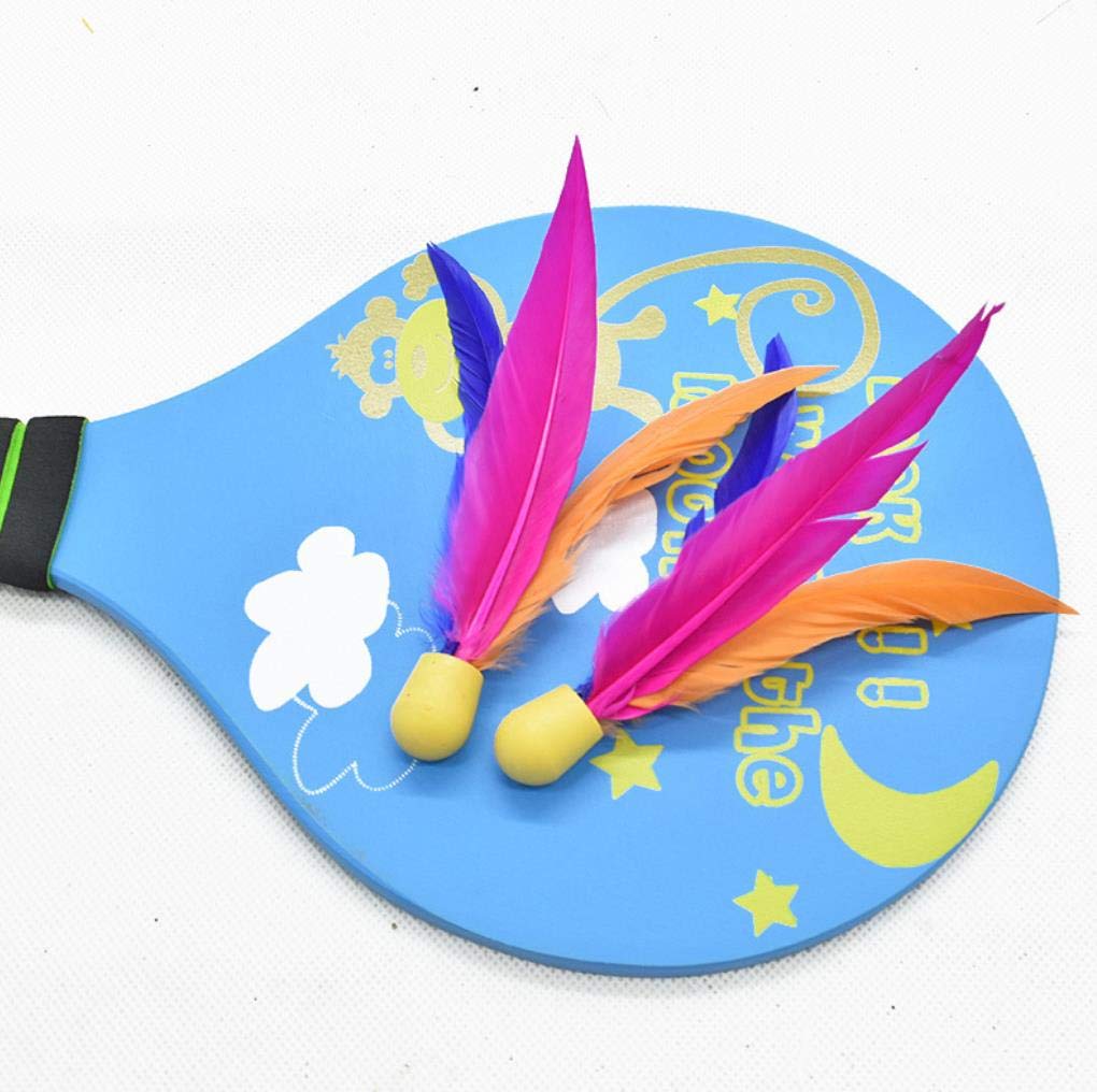 羽子板羽根付き