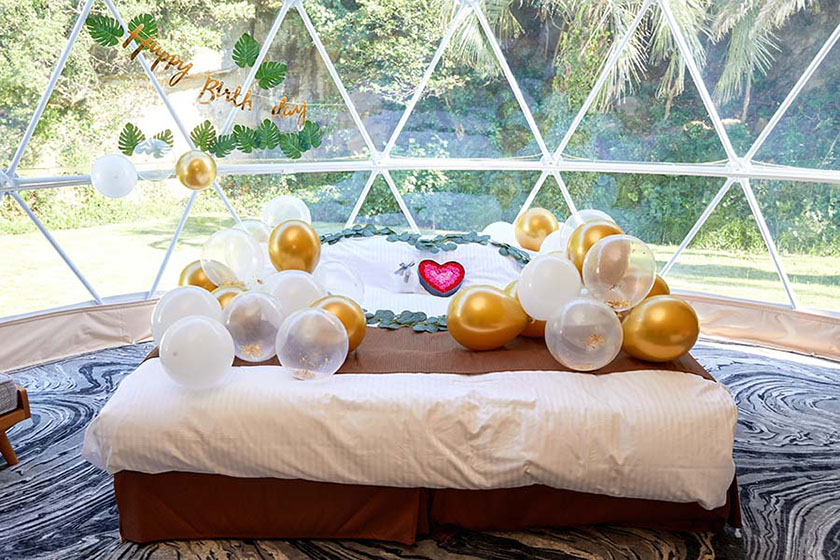 ホテルサプライズ 料金例バルーン派遣ランド