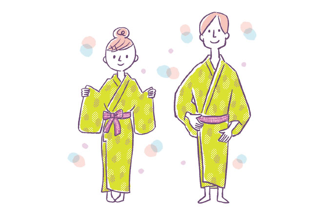 浴衣の帯の「リボン結び」の結び方