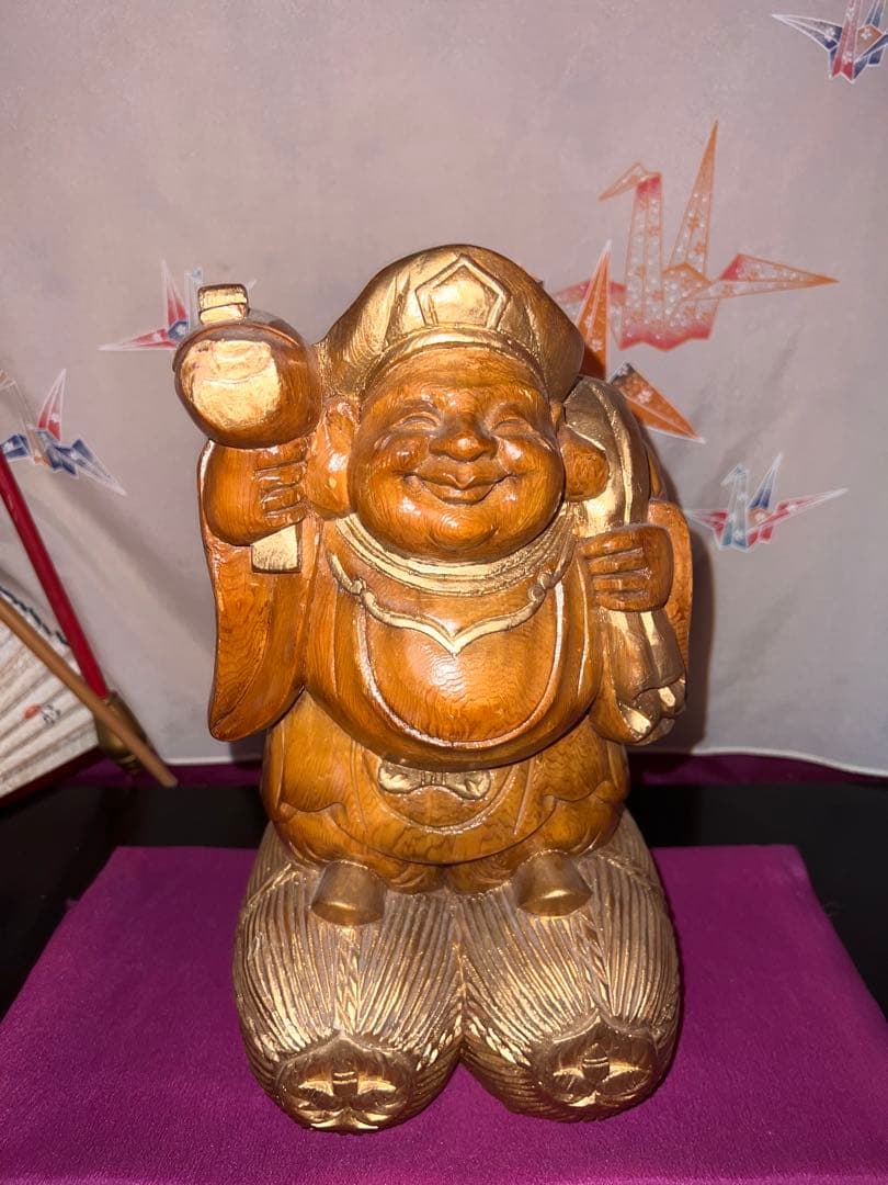 昇りつめる縁起物 竜と恵比寿大黒を祭ってみる - 神棚 上敷き 簾の専門店 おまかせ工房 ブログ