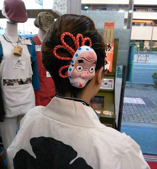 ねじり棒はちまきを使ったお祭り女子ヘアアレンジ集 - 粋に祭りに参加するための祭塾