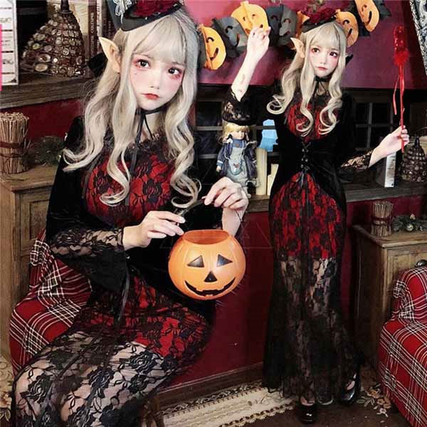 Qoo10ハロウィン コスプレ レディース ウィッ