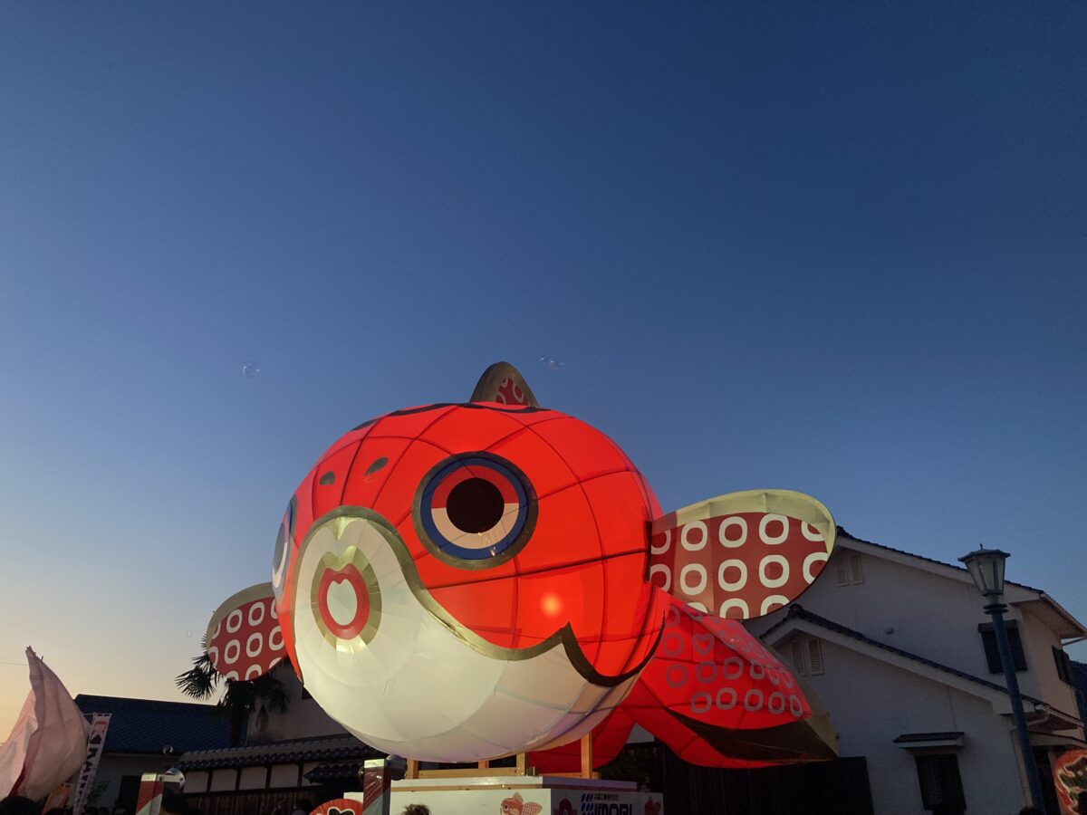 柳井金魚ちょうちん祭り 2025年8月13日柳井にっぽん晴れ街道協議会