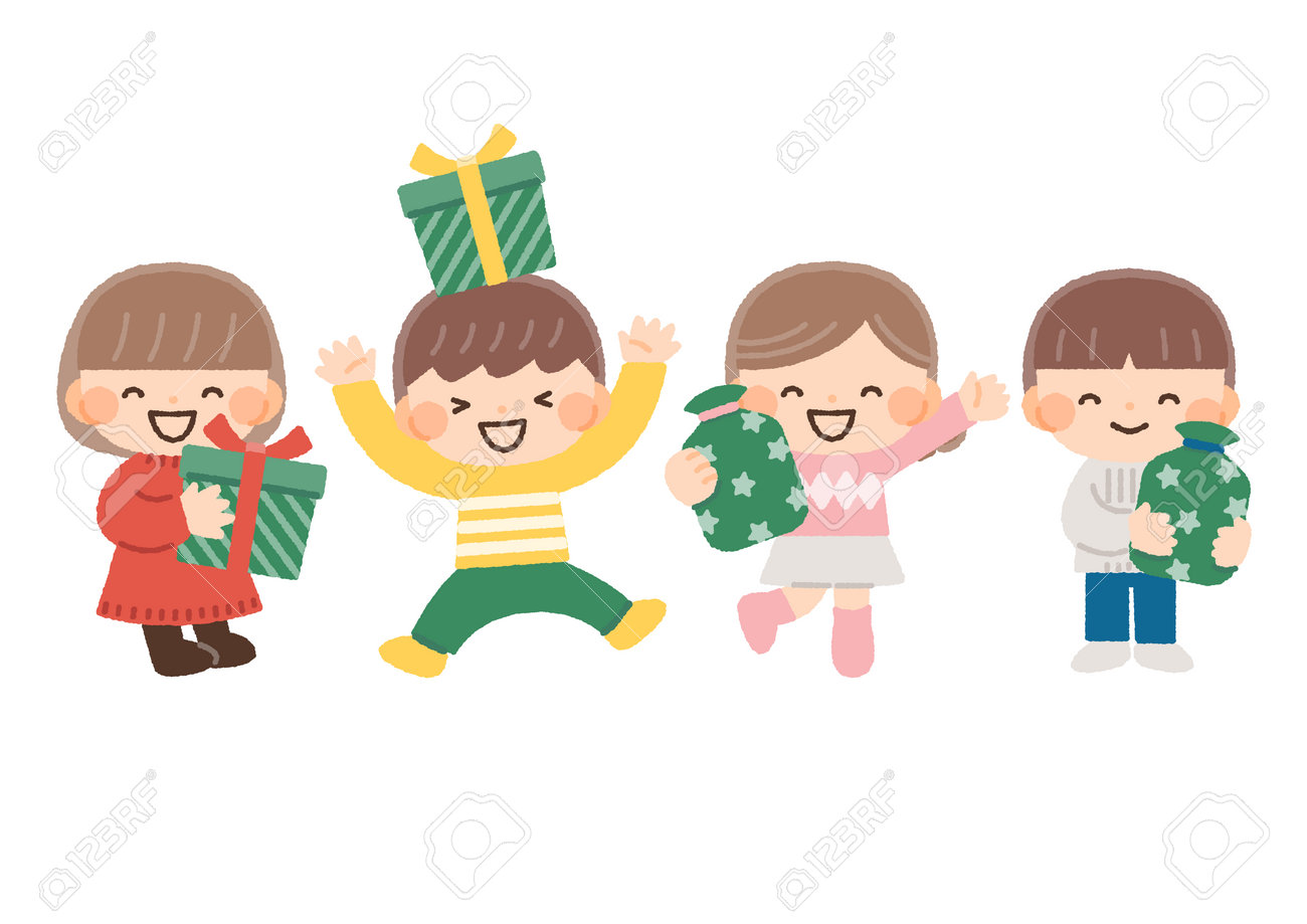 クリスマスの子供達 イラスト素材948908- フォトライブラリ