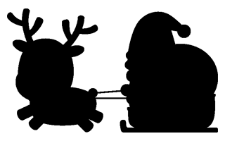 クリスマスペープサート🎄シルエットクイズ - HOIKUKYOZAI'S GALLERYminne byGMOペパボ国内最大級のハンドメイド・手作り通販サイト