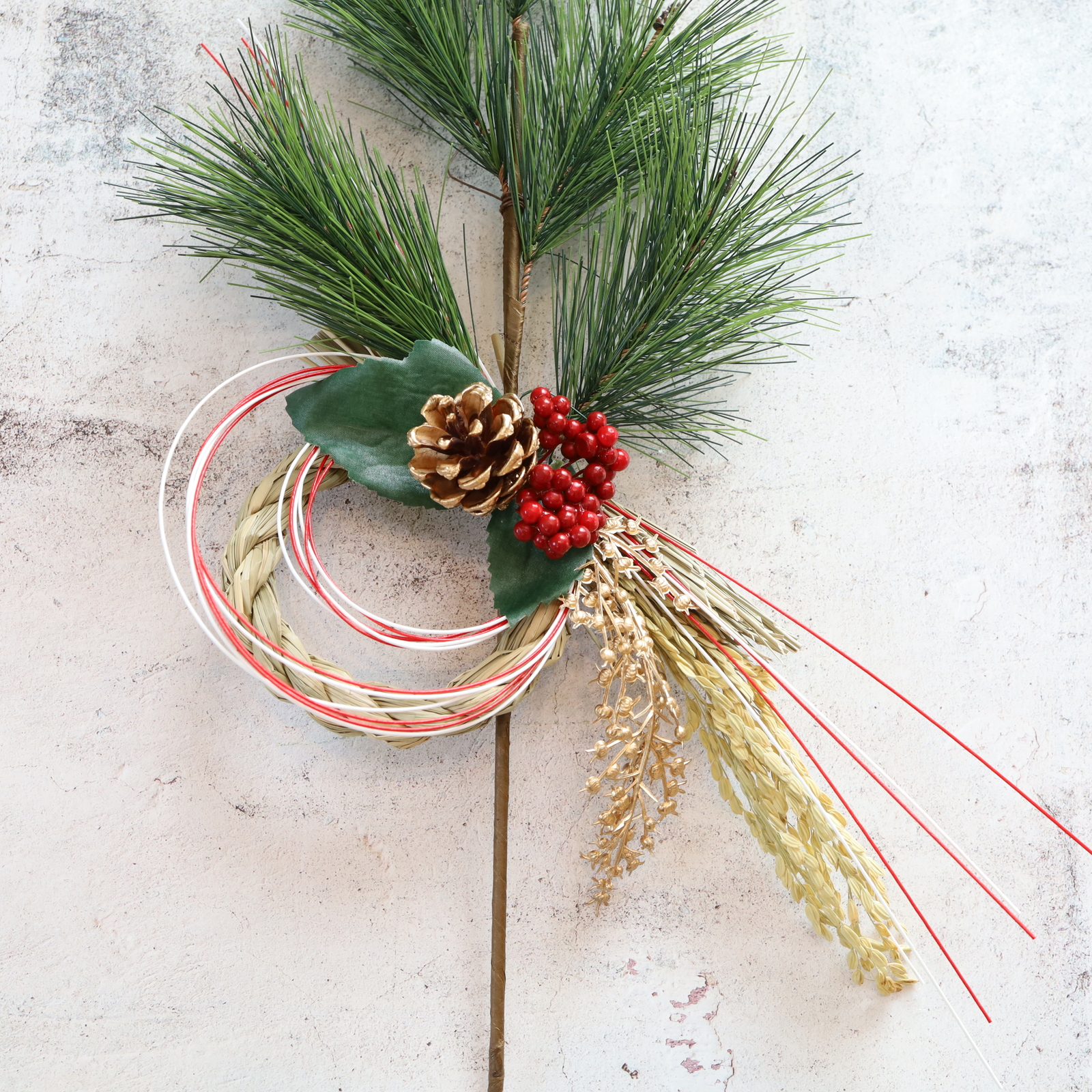 トイレットペーパー芯 de 門松ふくおか環境財団