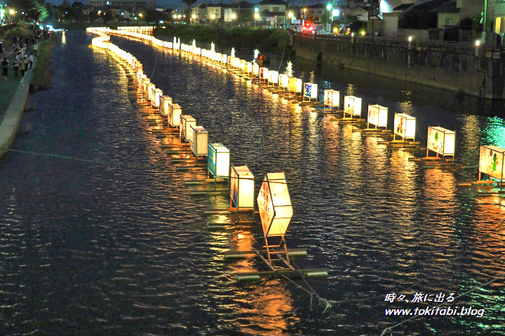古利根川流灯まつり 杉戸町埼玉な生活ガイド