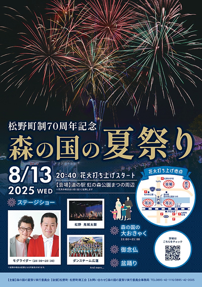 みずほの自然の森公園 花火宇都宮の覚え書き