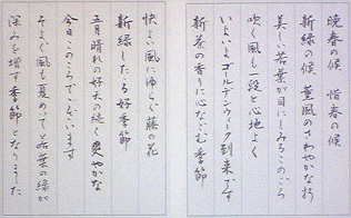 手紙の書き方：時候のあいさつ 6月レター・カード専門店 - G.C.PRESS ONLINE SHOP