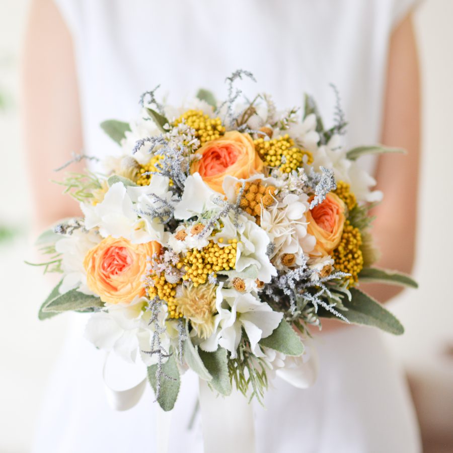 オーダーメイド ドライフラワーのウェディングブーケ スタンダードプランCalon DRY FLOWER 公式オンラインショップドライフラワー 通販サイト