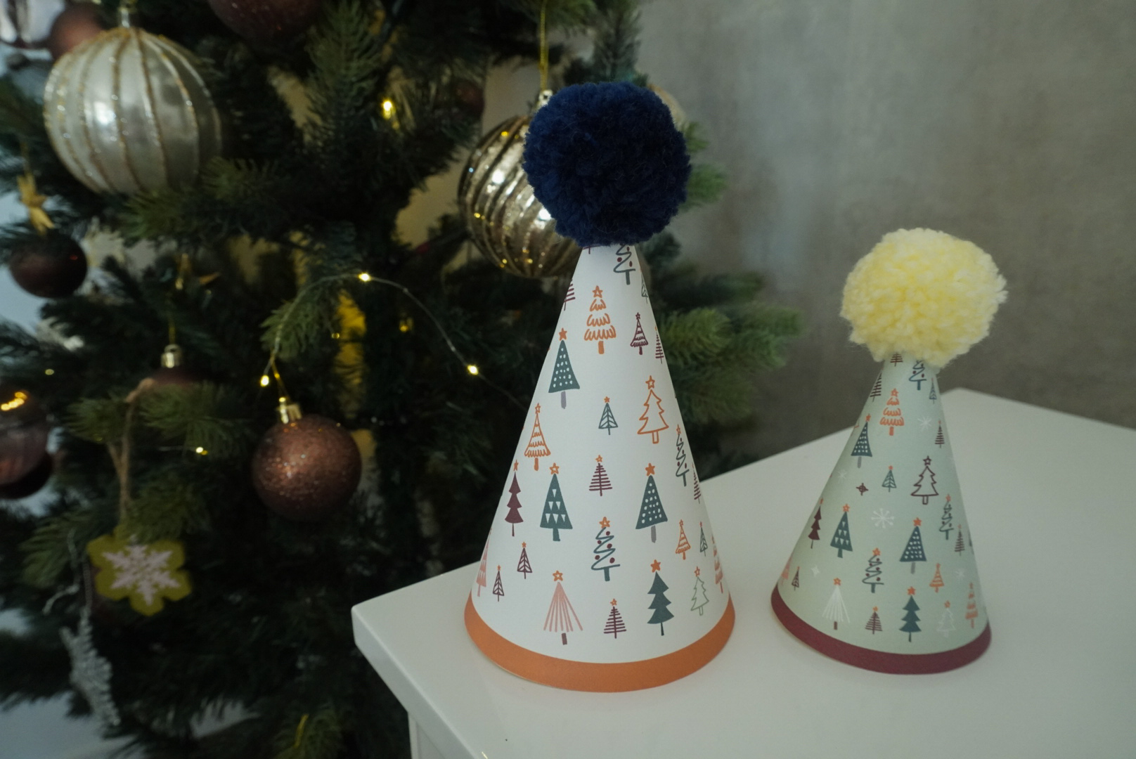 赤ちゃん用手作りクリスマス帽T&H.work