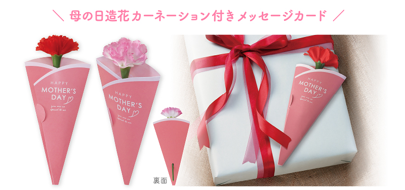 楽天市場メール便OK母の日 メッセージカード気持ちが届く♪8種類から 選べる！母の日 メッセージカード10枚入100枚入 monococoro 手書き サンキュー お母さんありがとう ミモザ カーネーション カード ラッピング 贈り物 気持ち ありがとうフラワー