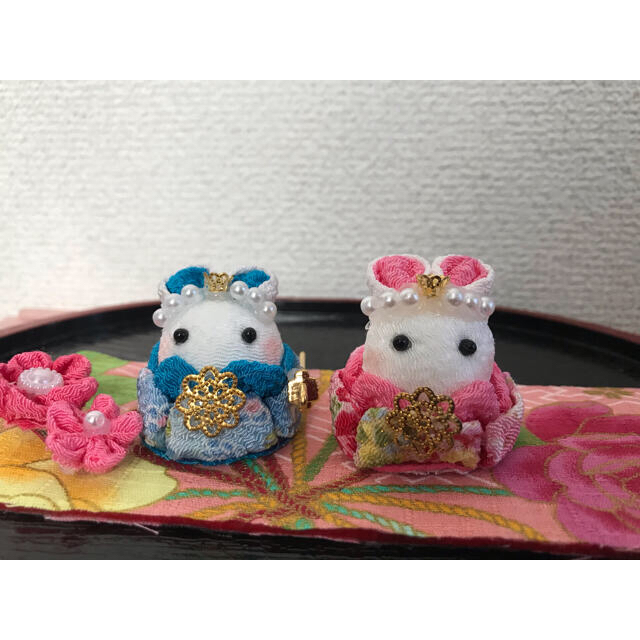 ちりめん細工五月しょうぶ飾り ゆらゆら 触って楽しい 和紙人形 おしゃれ コンパクト 手軽 収納お知らせ石川紙業株式会社