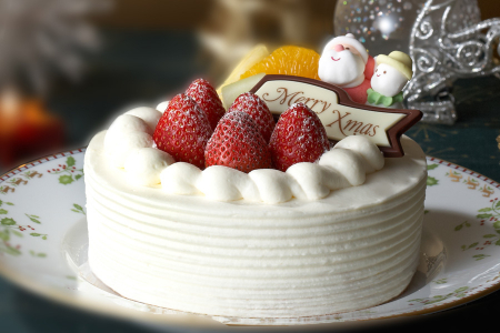 通販 クリスマスケーキの飾り・デコレーションサンタ砂糖菓子・チョコプレートなど