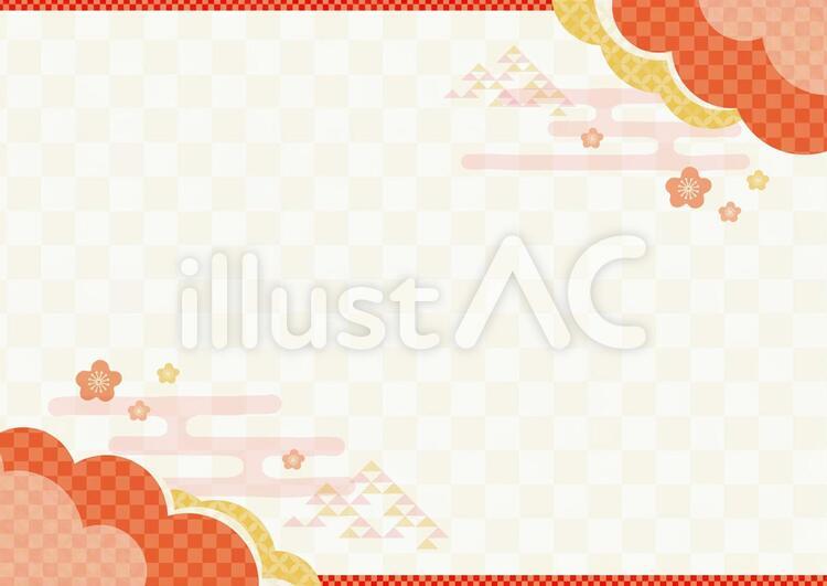 正月背景イラスト無料イラスト・フリー素材なら「イラストAC」