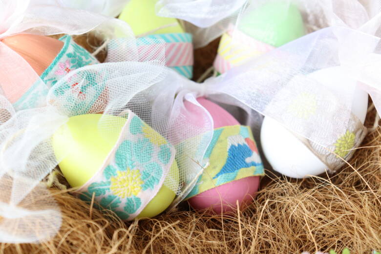 楽天市場 イースター 飾り ディスプレイ 6cm イエローグリーン イースターエッグリボンハンガー付きパステルカラー3種類の絵柄のたまごが2個ずつ入っています。 店舗・施設・イベント 飾り付け : ゴールドスタ