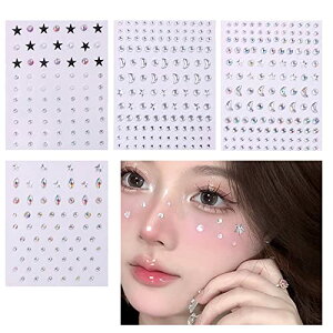 メイクシール ステッカー フェイスステッカー 文化祭 体育祭 リボン 蝶々 かわいい イベント 簡単 化粧 3D キラキラデコシール装飾パーツ 額眉毛 頬 目の周り 背中 腕 運動会 文化祭 お祭り パーティー メイクアップ ダンスパフォーマンス - メルカリ