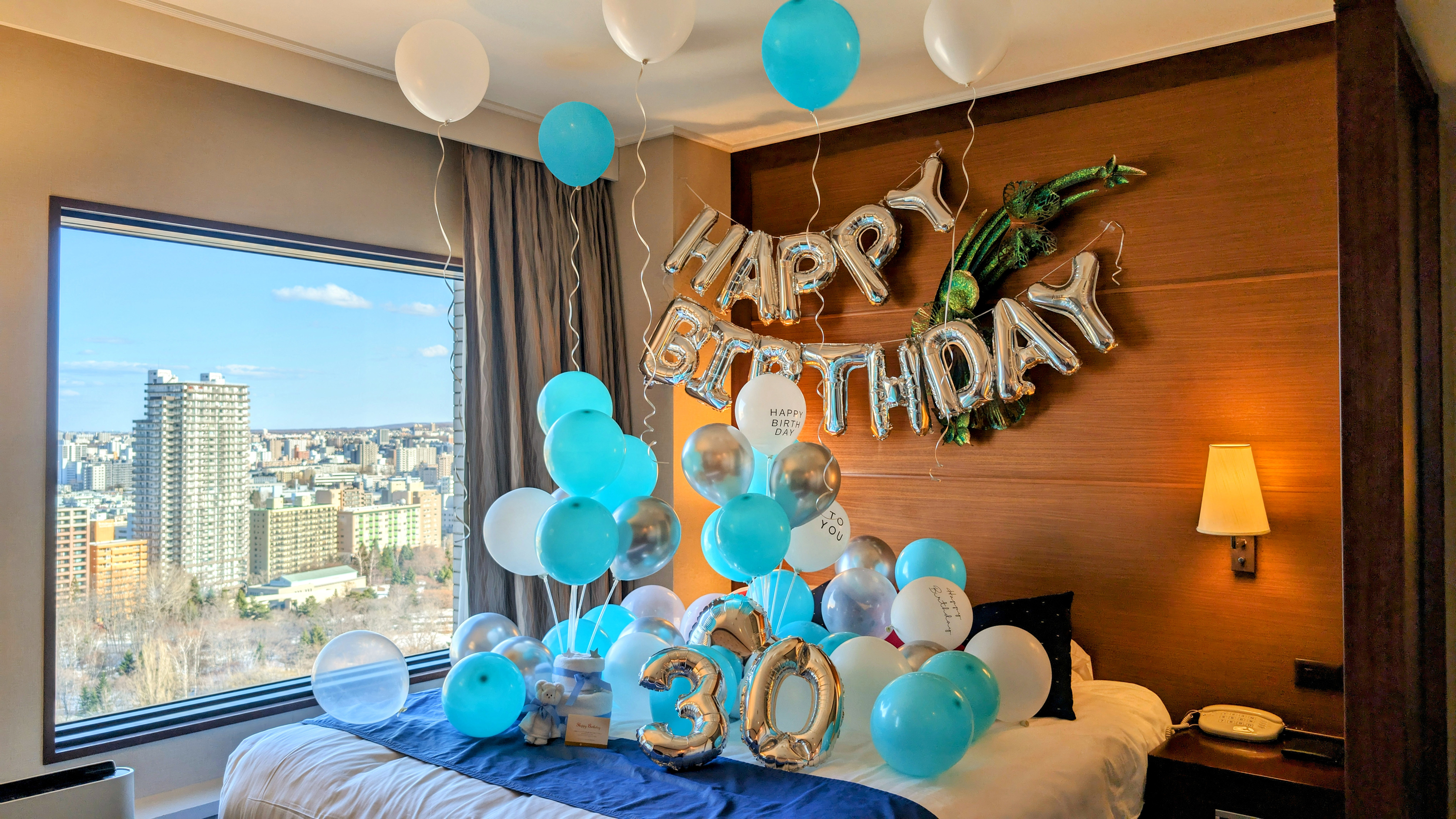 お部屋装飾用バルーンセット 装飾 ホテル サプライズ 風船 誕生日 記念日 プロポーズ marry me 推し活 推し バースデー SNS映え 送料無料