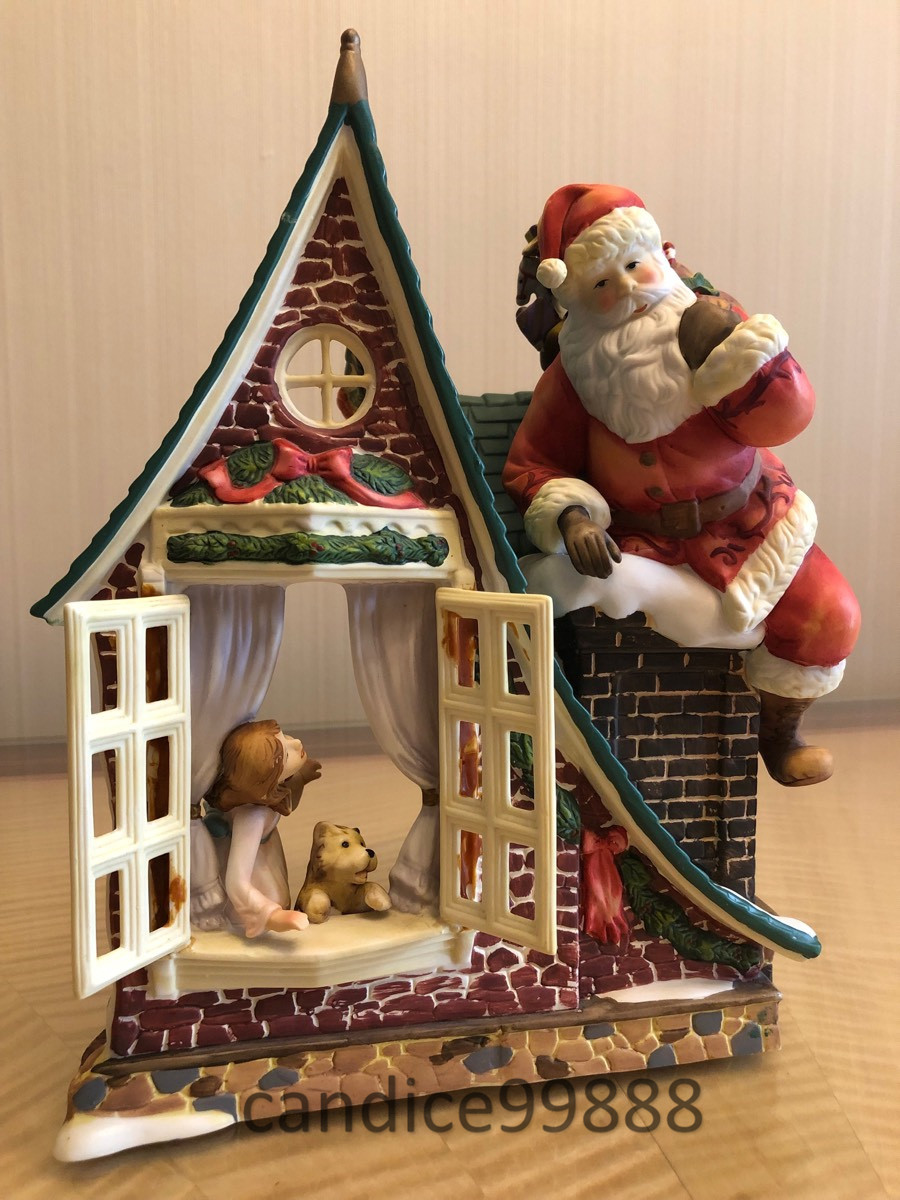 クリスマス飾り DECKEN'S VILLAGE 陶器置物