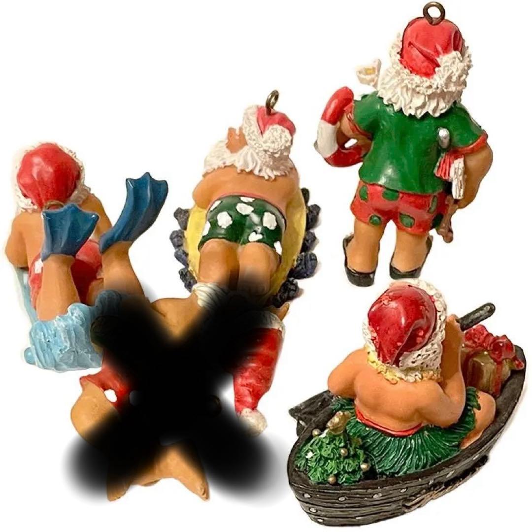 サンタサーフィン アクリルアートデコレーション - カラフルな2Dデスクトップオーナメント、ホーム＆オフィス用クリエイティブなテーブルトップディスプレイ、24.89x23.88cm- メルカリ