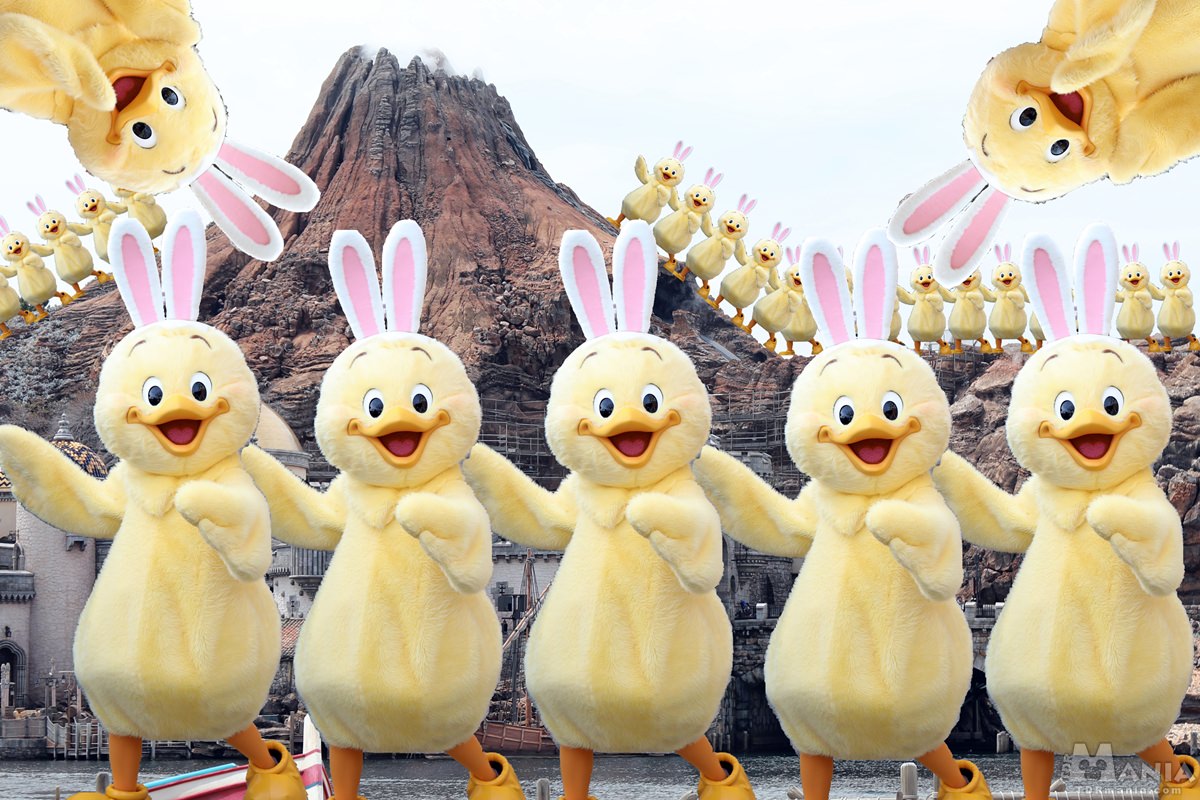 ディズニーイースター ウサギの耳付きひよこぬいぐるみ - メルカリ