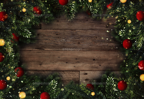 手描きのフラットなクリスマスの背景無料ベクトル素材