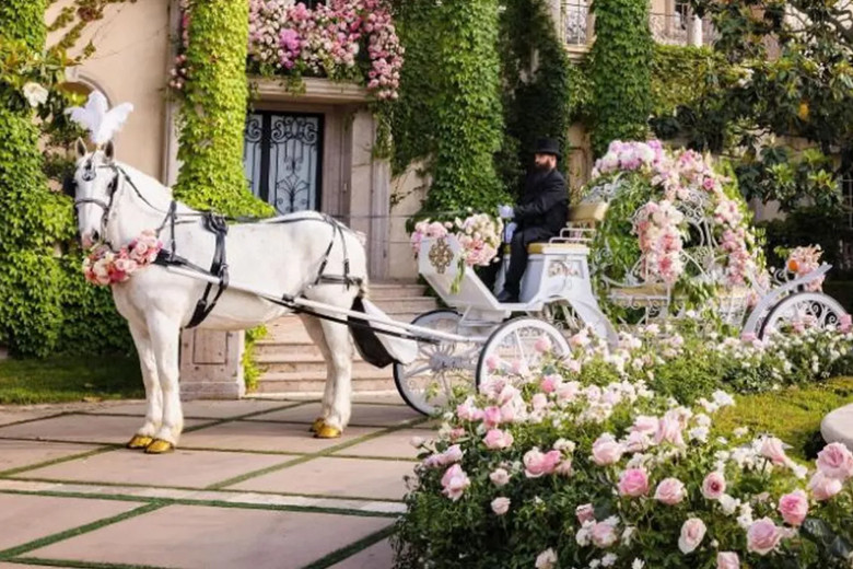 結婚式で馬車に乗りたい！』 そんなお二人の言葉から始まった結婚式の準備 サプライズな入場演出に ゲストの皆様からは歓声と驚きの声！当式場で特別なお客様と 特別な１日を過ごしませんか？？山口山口県山口市山口結婚式結婚式結婚式場卒花嫁山口花嫁