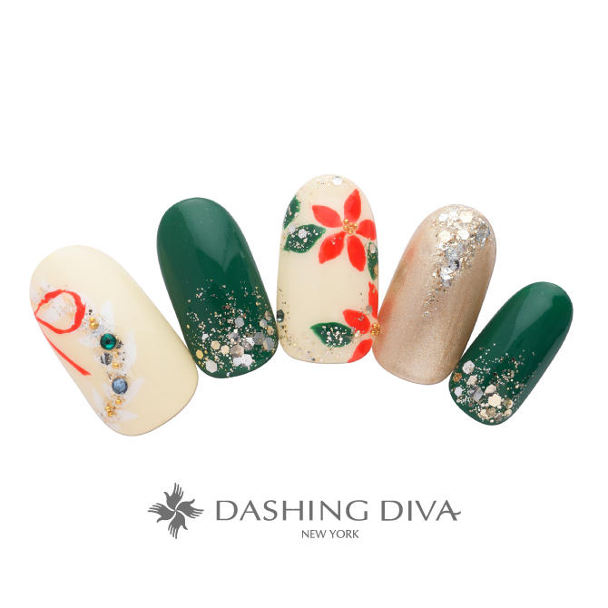 シンプルクリスマスネイルのおすすめデザイン12選をご紹介ネイルサロンならFASTNAIL ファストネイル