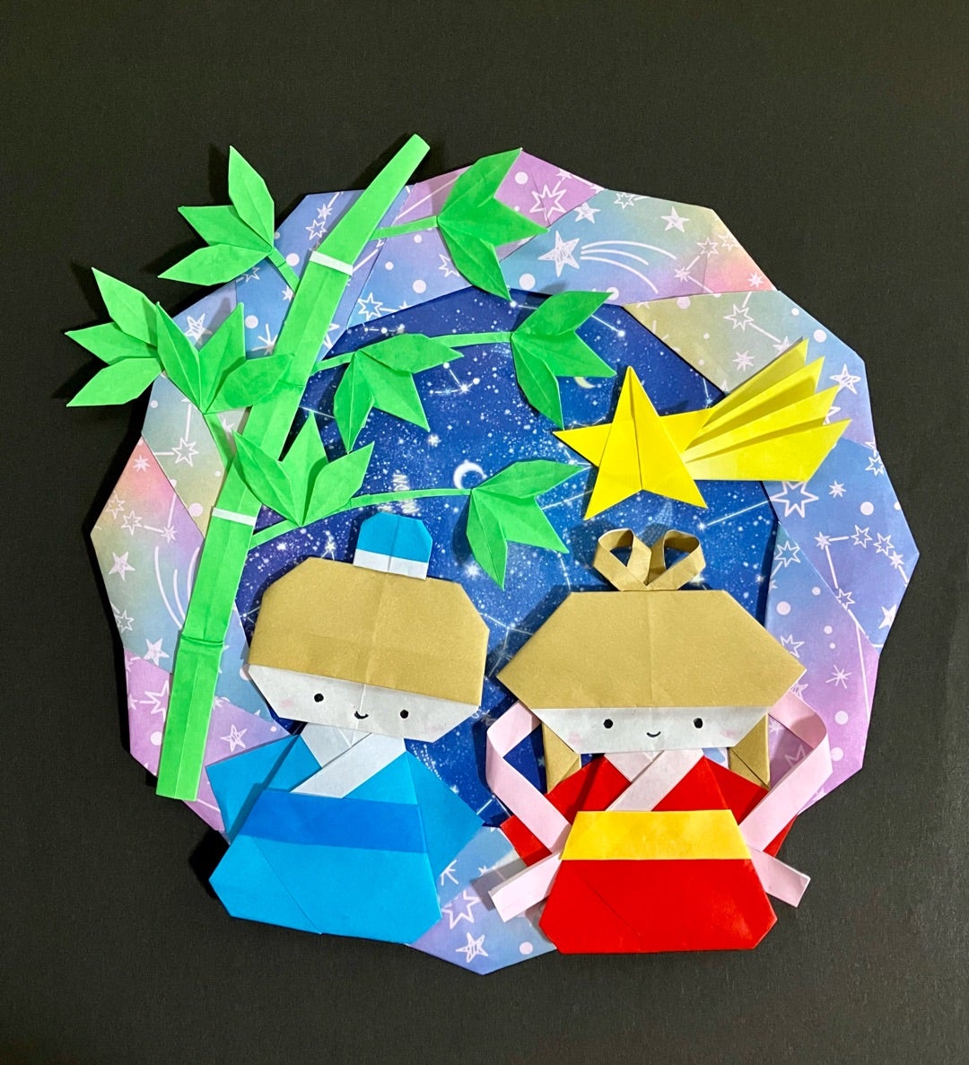 七夕飾り 子どもと一緒に作れる「星のリース」。家にある3つの材料で簡単！ - with class -講談社公式- 家族の時間をもっと楽しく