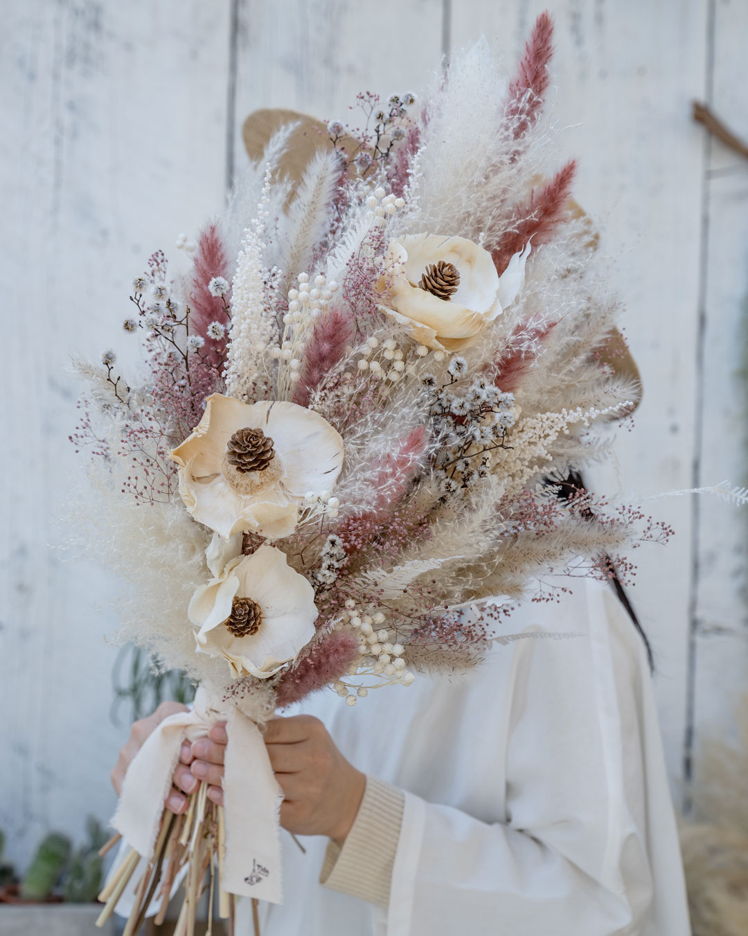 ドライフラワーのウエディングブーケ ブートニア付きお届け日指定必須- 東急ふるさとパレット ～東急のふるさと納税～