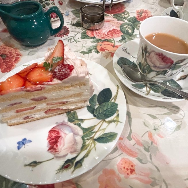 ティー レポ オールド ローズ ガーデンのアフタヌーンティー訪問レポートナレログ