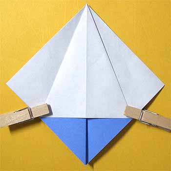 簡単折り紙『富士山3』の折り方How to fold origami “Fuji Mountain3”