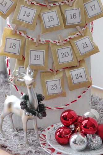 無料型紙 子どもが喜ぶテトラ型アドベントカレンダー☆シロクマノート