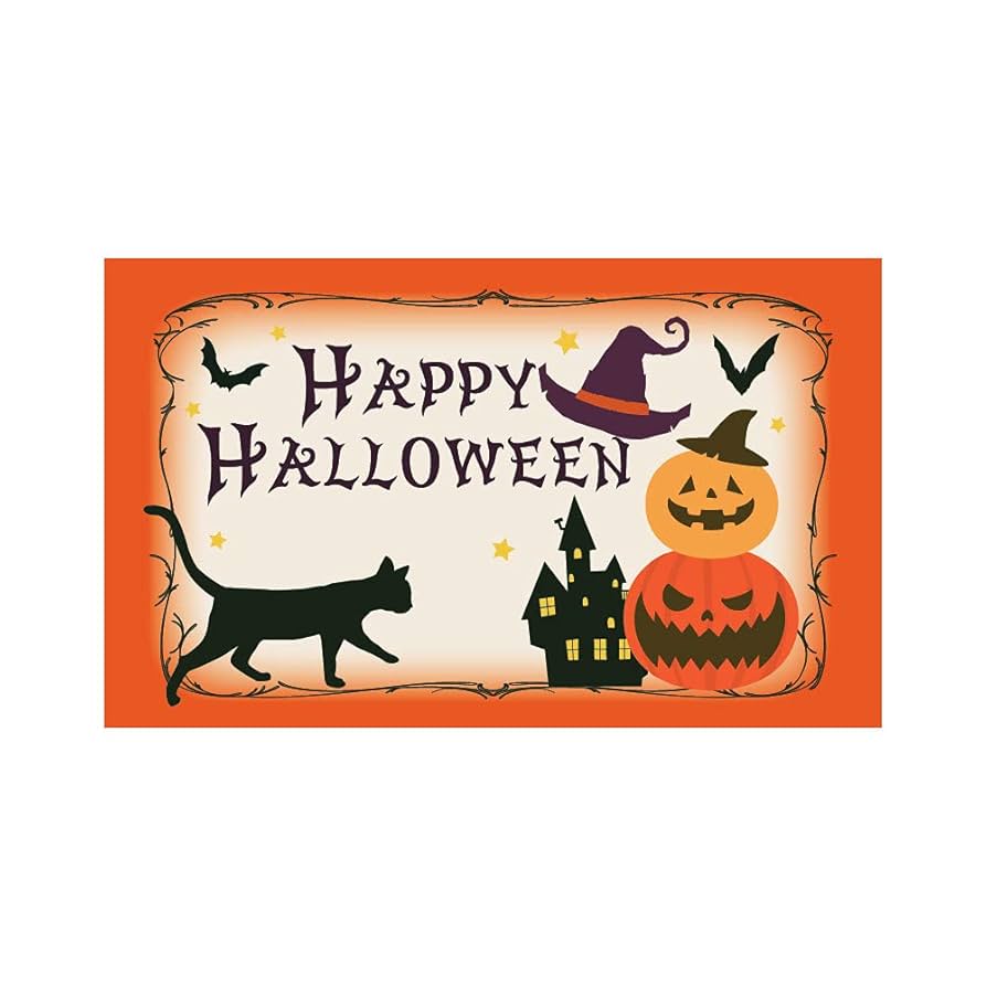 かわいいハロウィンのメッセージカードのイラスト素材53998343- PIXTA