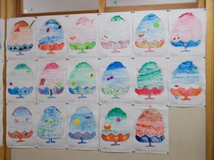 暑中見舞い🍉埼玉県上尾市 上尾ことぶき第二幼稚園