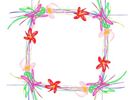 3月4月春に使える桜の花・フレーム・飾り枠の素材 透過PNG無料イラスト素材TemplateBox