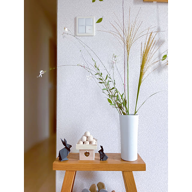 中秋の名月を前にお月見飾り・♪FU*REN*DOいつもナチュラルに暮らしたい