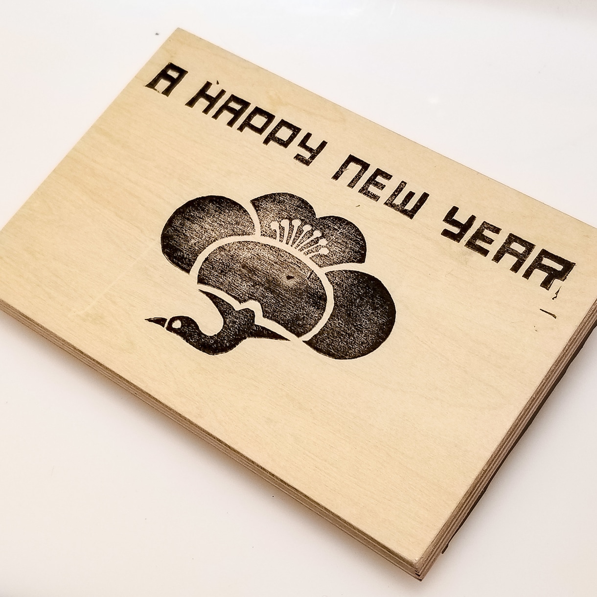 消しゴムはんこ図案「お年賀なアイテムとトラさん」 - uchico - BOOTH