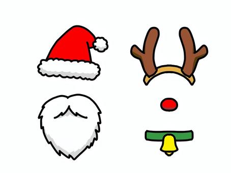 クリスマスツリーの三角帽子の無料ベクターイラスト素材 - PICaboo!ピカブー！無料ベクターイラスト素材