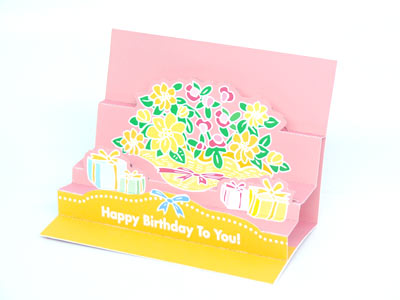 ポップアップカードの作り方♪仕掛けや設計図を無料ダウンロードEnjoyLife工房