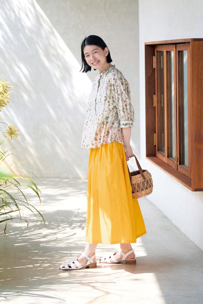 佐々木美玲×浴衣以外の花火大会コーデ 立ち見なら立ち姿が華やかなスカートを選んで！アイテムカタログnon-no web